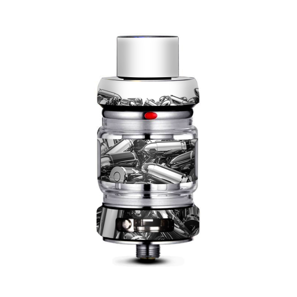 Silver Bullets Polished Black White Freemax Mesh Pro Tank Skin For Discount