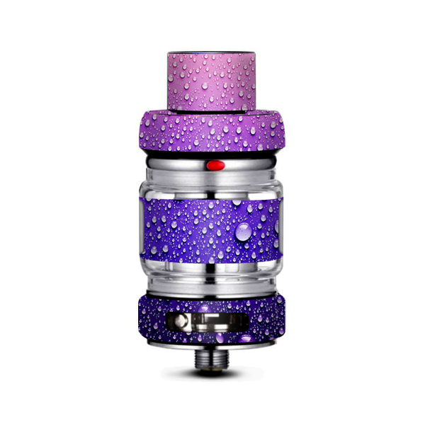 Waterdrops On Purple Freemax Mesh Pro Tank Skin For Discount