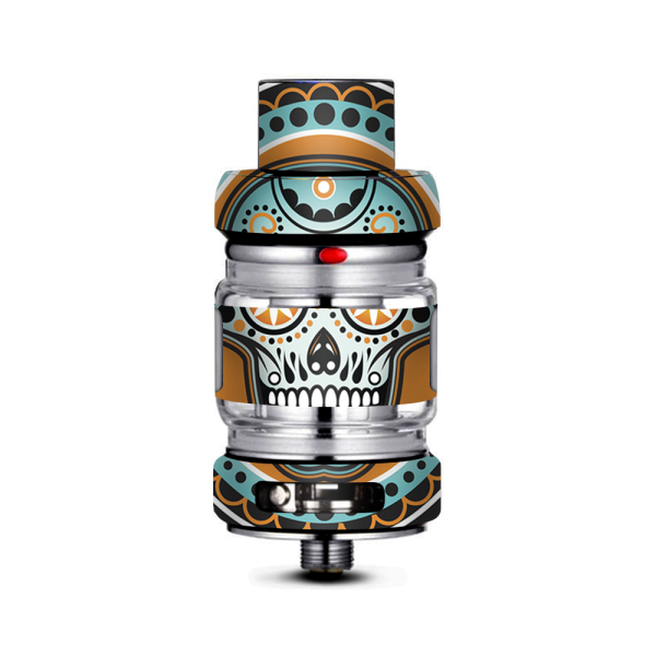 Sugar Skull, Day Of The Dead Freemax Mesh Pro Tank Skin For Sale