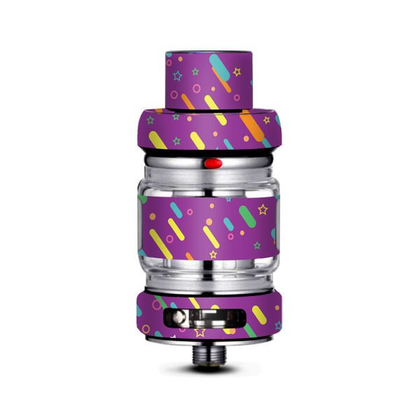 Purple Girly Sprinkles Cupcake Freemax Mesh Pro Tank Skin on Sale