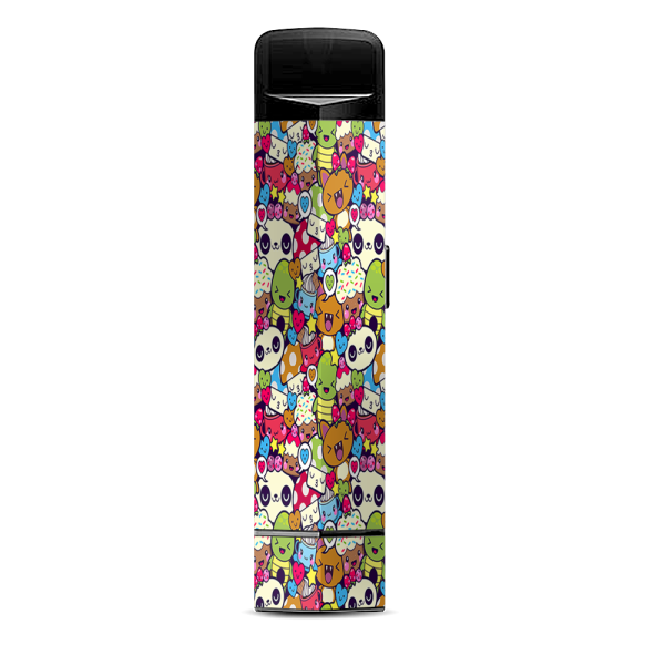 Panda Anime Cartoon Stickerslap Suorin Edge Pod System Skin Discount