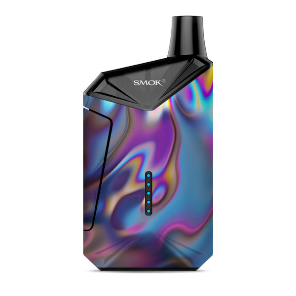 Opalescent Resin Marble Oil Slick Smok  X-Force AIO Kit  Skin on Sale