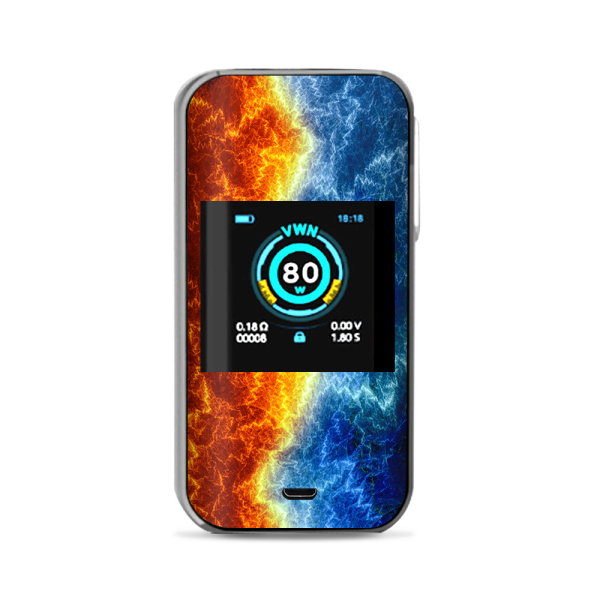 Fire And Ice Vaporesso Luxe Nano Kit Skin For Discount