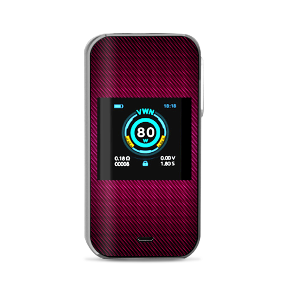 Pink,Black Carbon Fiber Look Vaporesso Luxe Nano Kit Skin Online now