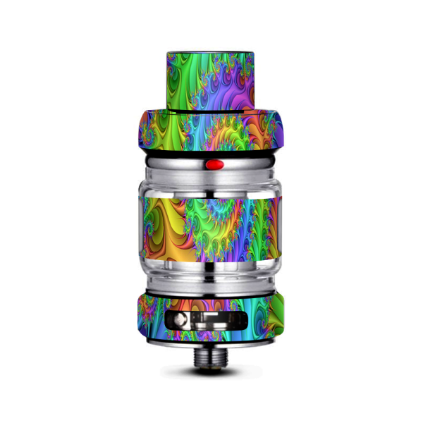 Trippy Color Swirl Freemax Mesh Pro Tank Skin Hot on Sale