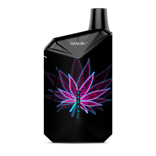 Pot Leaf Marijuana Psychedelic 3D Trippy Smok  X-Force AIO Kit  Skin Supply