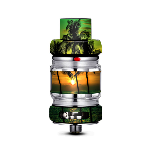 Sunset Palm Trees Ocean Freemax Mesh Pro Tank Skin Supply