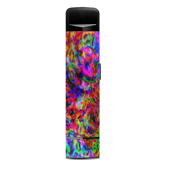 Tye Dye Fibers Felt Tie Die Colorful Suorin Edge Pod System Skin Sale