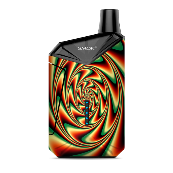 Trippy Motion Moving Swirl Illusion Smok  X-Force AIO Kit  Skin Fashion