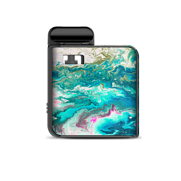 Marble Pattern Blue Ocean Green Smok Mico Kit Skin For Cheap