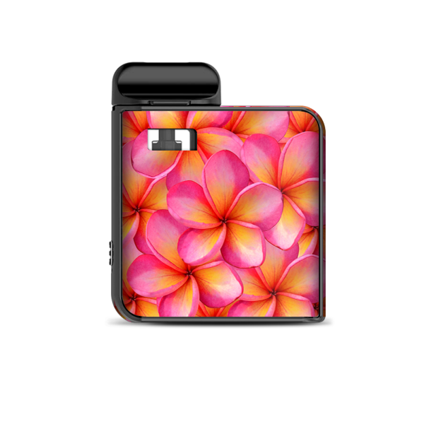 Plumerias Pink Flowers Smok Mico Kit Skin For Cheap