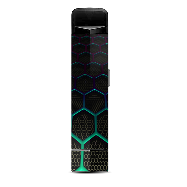 Metal Grid Futuristic Panel Suorin Edge Pod System Skin Online Sale