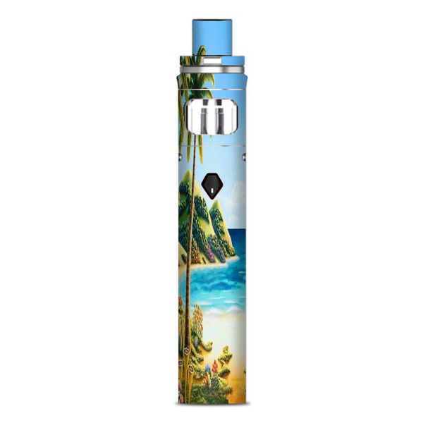 Beach Water Palm Trees Smok Nord AIO Stick Skin For Sale