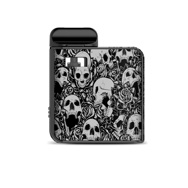 Skulls N Roses Black White Screaming Smok Mico Kit Skin Online Hot Sale