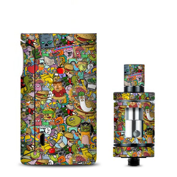 Sticker Slap Cartoon Bomb  Vaporesso Drizzle Fit Skin Hot on Sale