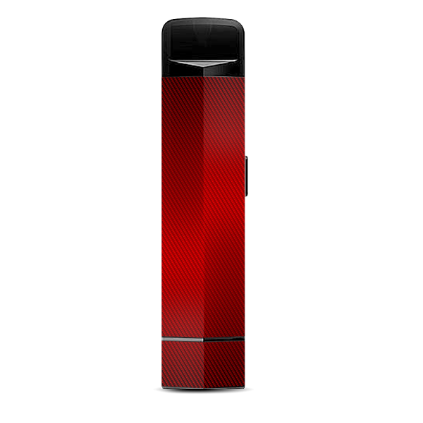 Red Carbon Fiber Look Suorin Edge Pod System Skin on Sale