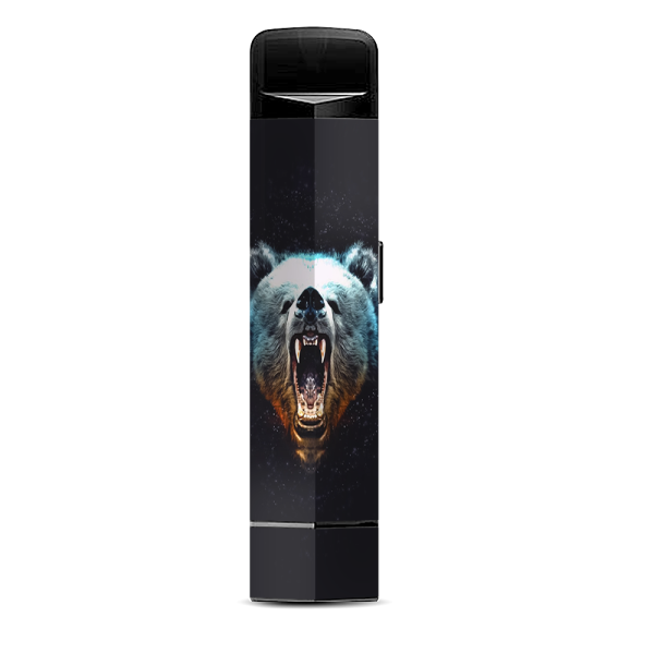 Growling Bear Head Suorin Edge Pod System Skin For Sale