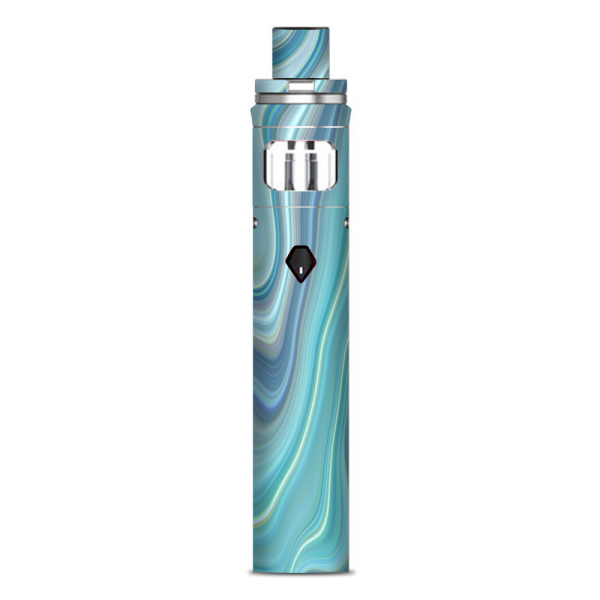 Blue Glass Marble Stone Geode Smok Nord AIO Stick Skin Supply
