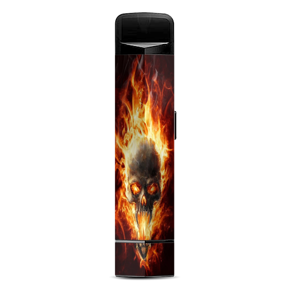 Fire Skull In Flames Suorin Edge Pod System Skin Online Sale