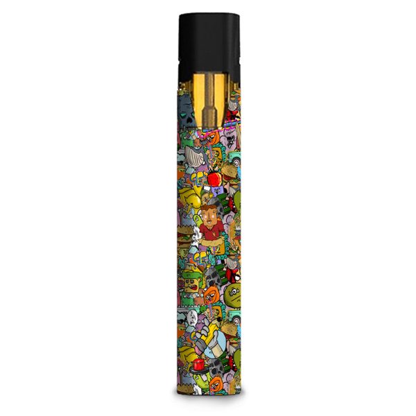 Sticker Slap Cartoon Bomb Stiiizy starter stick Skin For Discount