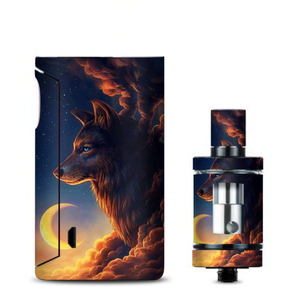 Wolf Clouds Moon Sky Vaporesso Drizzle Fit Skin Hot on Sale