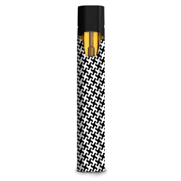 Black N White Visual Effect 3D Illusion Stiiizy starter stick Skin For Discount