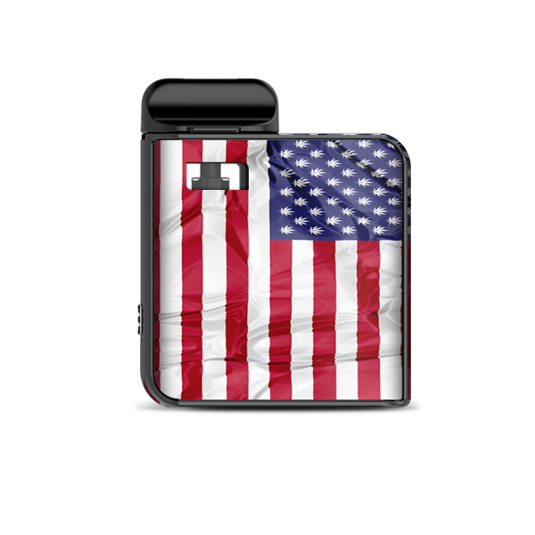 American Flag Pot Leaf Stars Marijuana Smok Mico Kit Skin For Sale