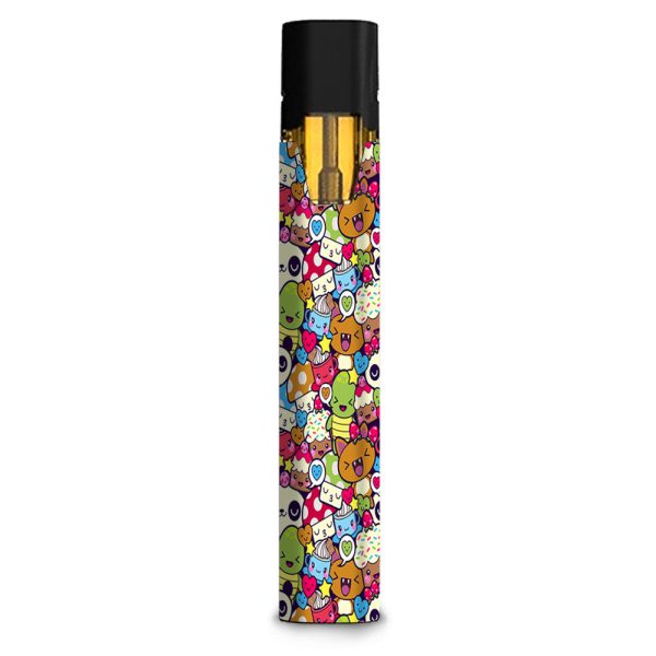 Panda Anime Cartoon Stickerslap Stiiizy starter stick Skin Cheap