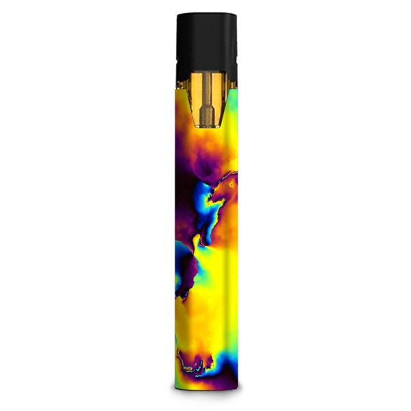 Bright Colorful Abstract Swirl Stiiizy starter stick Skin For Sale