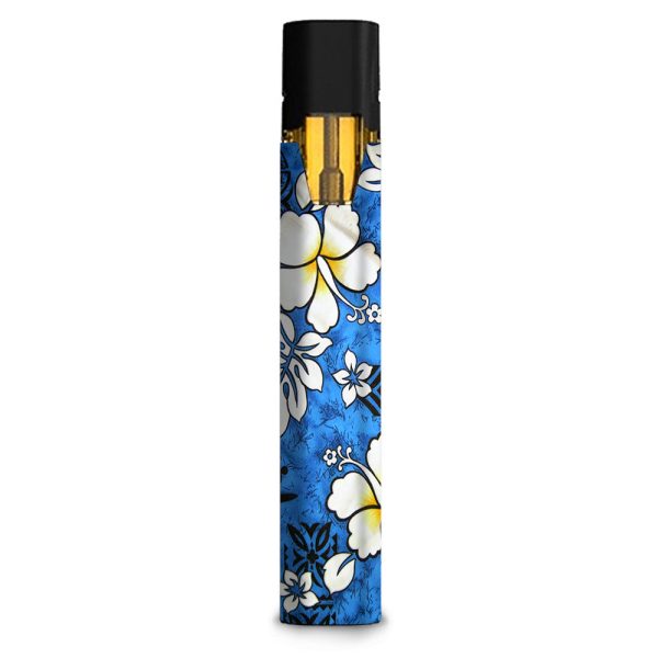 Tropical Hibiscus Floral Pattern Stiiizy starter stick Skin on Sale