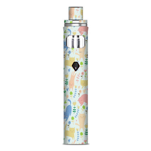 Cats Kittens Playful Flowers Smok Nord AIO Stick Skin Online