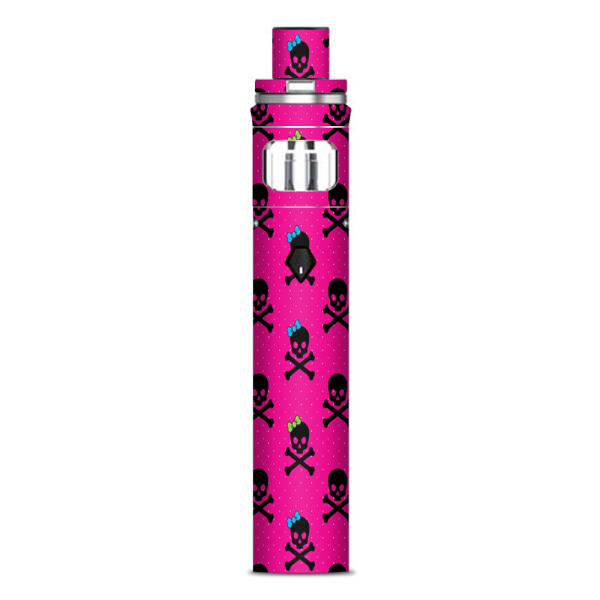Girl Bow Skulls Feminine Pink Smok Nord AIO Stick Skin Fashion
