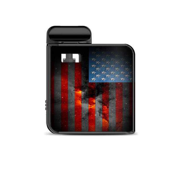Dark Distressed American Flag Sky Stars Galaxy Smok Mico Kit Skin Fashion