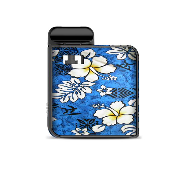 Tropical Hibiscus Floral Pattern Smok Mico Kit Skin Sale
