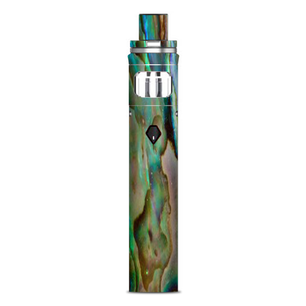 Abalone Sea Shell Gold Blues Beautiful Smok Nord AIO Stick Skin Fashion