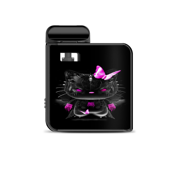 Cute Kitty In Black Smok Mico Kit Skin Online now