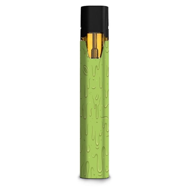 Dripping Cartoon Slime Green Stiiizy starter stick Skin Online Hot Sale