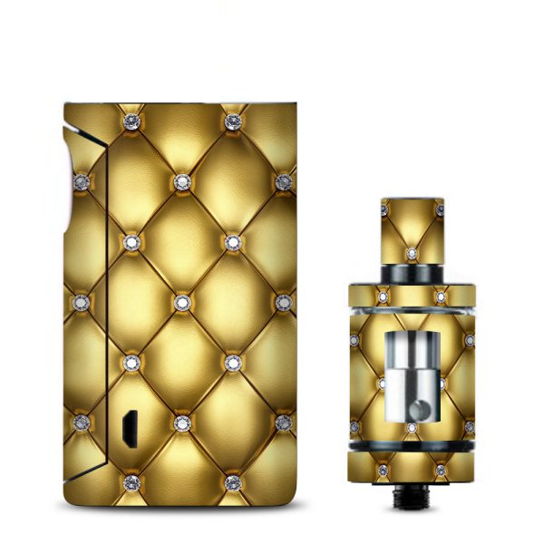 Gold Diamond Chesterfield Vaporesso Drizzle Fit Skin Hot on Sale
