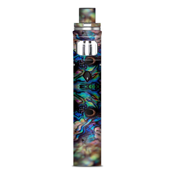 Abalone Blue Black Shell Design Smok Nord AIO Stick Skin Online Hot Sale