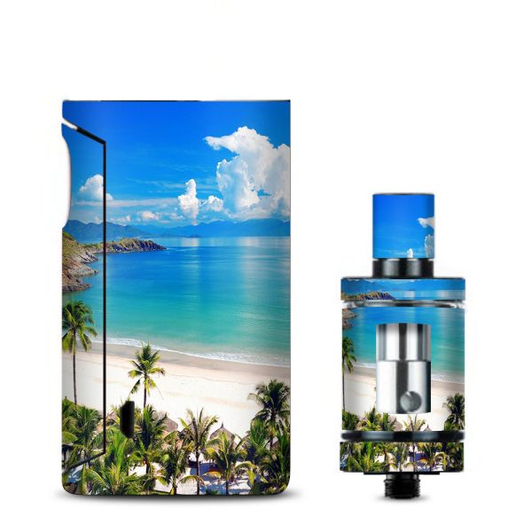 Tropical Paradise Palm Trees Vaporesso Drizzle Fit Skin Cheap
