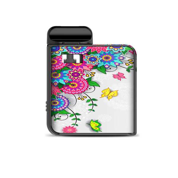 Flowers Colorful Design Smok Mico Kit Skin Discount