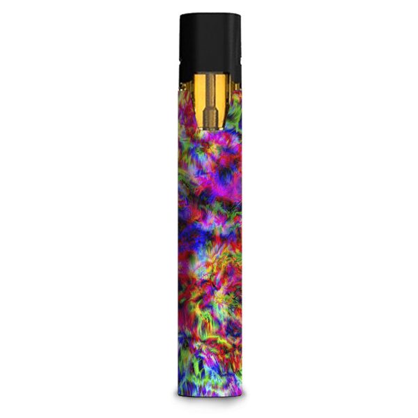 Tye Dye Fibers Felt Tie Die Colorful Stiiizy starter stick Skin Supply