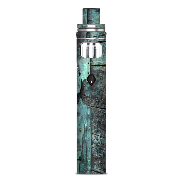 Patina Metal And Wood Blue Smok Nord AIO Stick Skin Discount