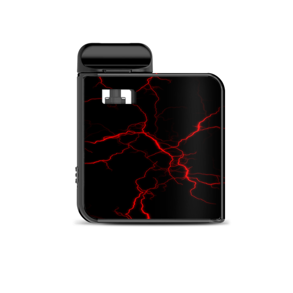 Red Lightning Bolts Electric Smok Mico Kit Skin Hot on Sale