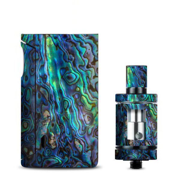 Abalone Shell Green Swirl Blue Gold Vaporesso Drizzle Fit Skin Online