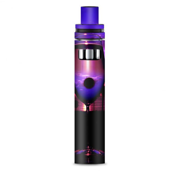 Tropical Sunset Wine Glass Smok Stick AIO Skin Online now