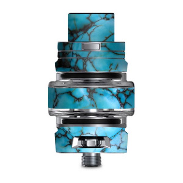 Blue Turquoise Stone Gem Rock Smok TFV8 Big Baby V2 Tank Skin Supply