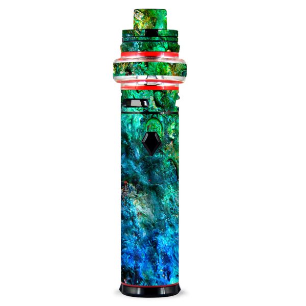 Stab Wood Oil Paint Smok stick V9 Max Skin Hot on Sale