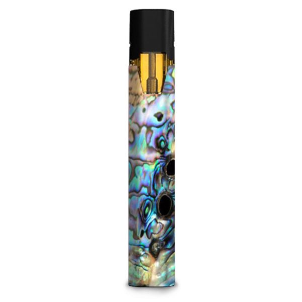 Abalone Swirl Shell Design Blue Stiiizy starter stick Skin on Sale