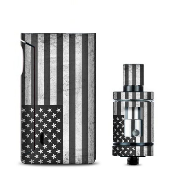 Black White Grunge Flag Usa America Vaporesso Drizzle Fit Skin Cheap